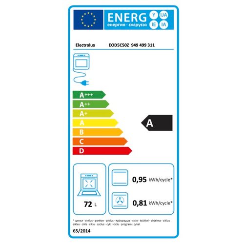 Electrolux EOD5C50Z Ugradna rerna - Слика 2