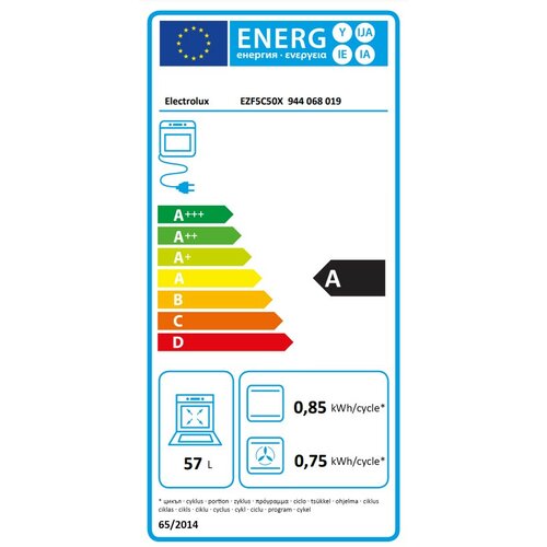 Electrolux EZF5C50X Ugradna rerna - Слика 2