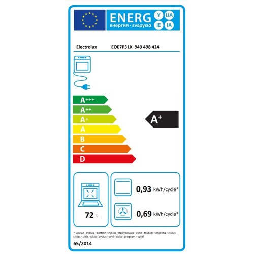 Electrolux EOE7P31Z Ugradna Rerna - Слика 2