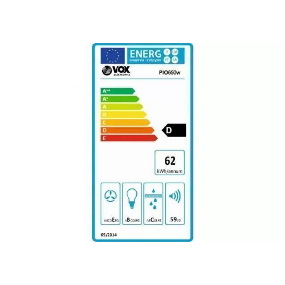 VOX PIO650W Aspirator - Слика 2
