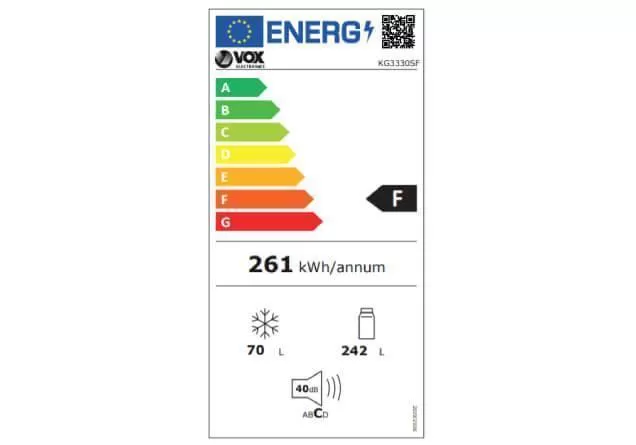 VOX KG 3330 SF Frižider - Слика 2