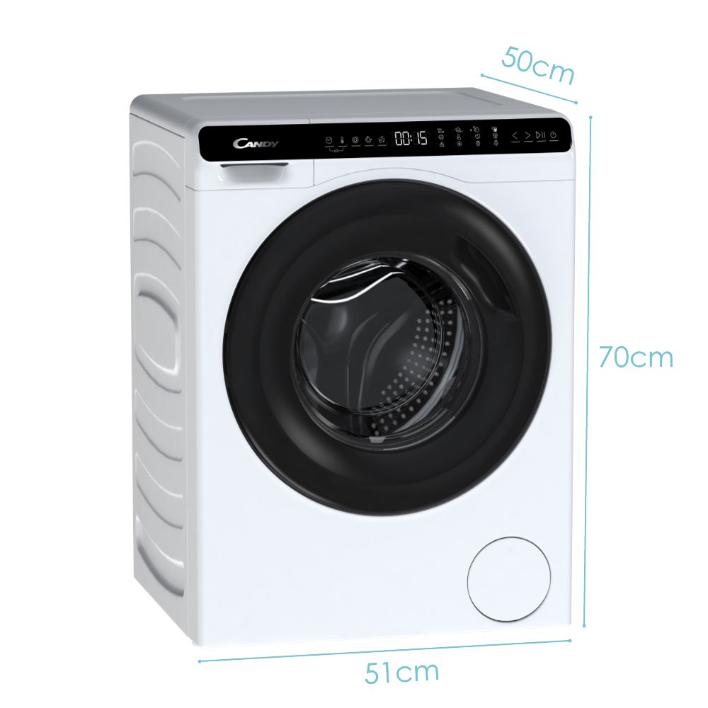 Candy CW50-BP12307-S mašina za pranje veša - Слика 3