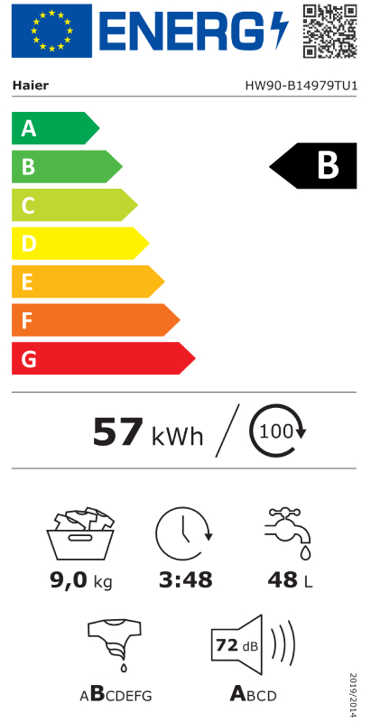 Haier HW90G-B14979TU1S mašina za pranje veša - Слика 7