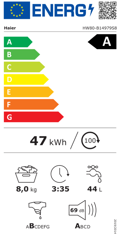 Haier HW80-B14979S8-S mašina za pranje veša - Слика 5